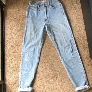 American Apparel High Waisted Mom Jeans
